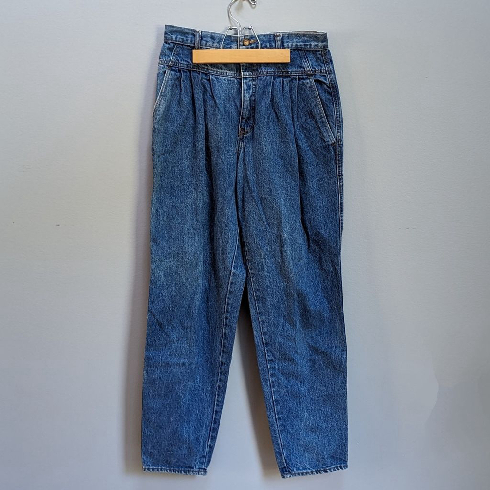 Gap Vintage 80s 90s Front Pleated Mom Jeans - Picture 2 of 12